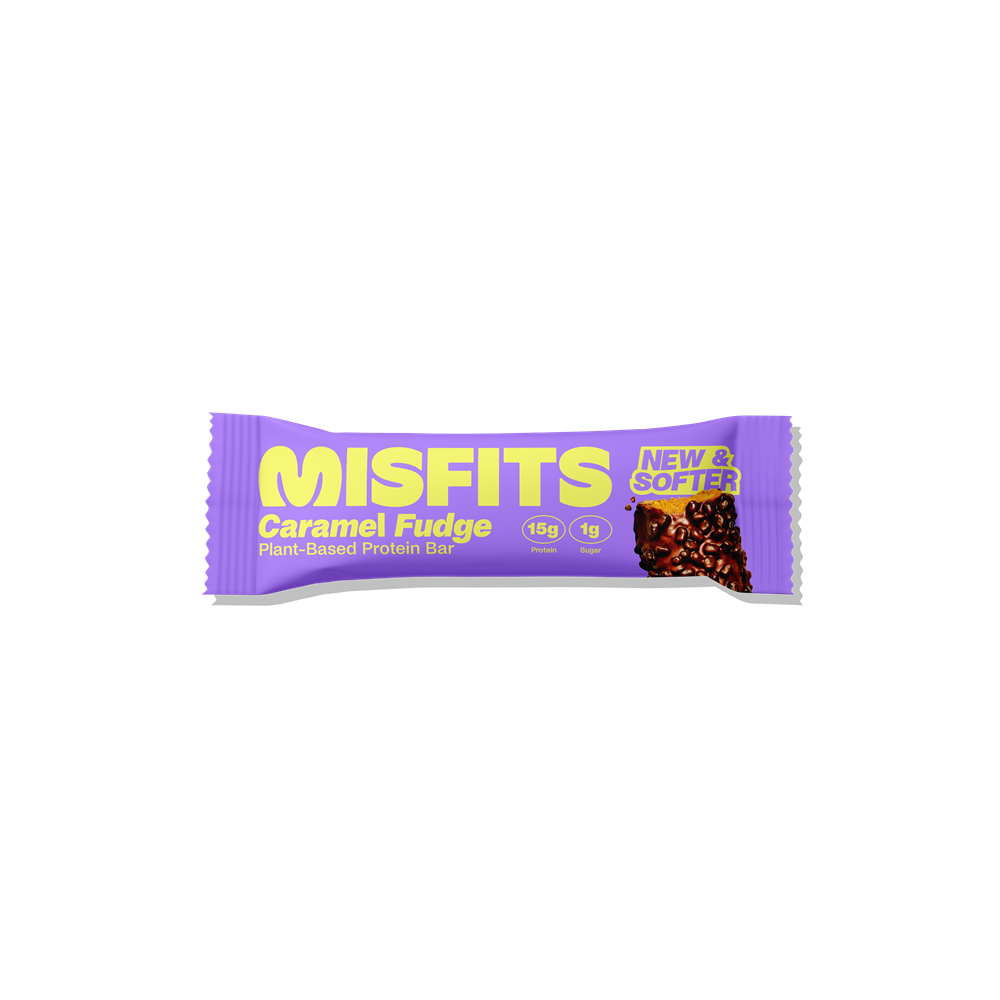 Misfits Caramel Fudge Bar
