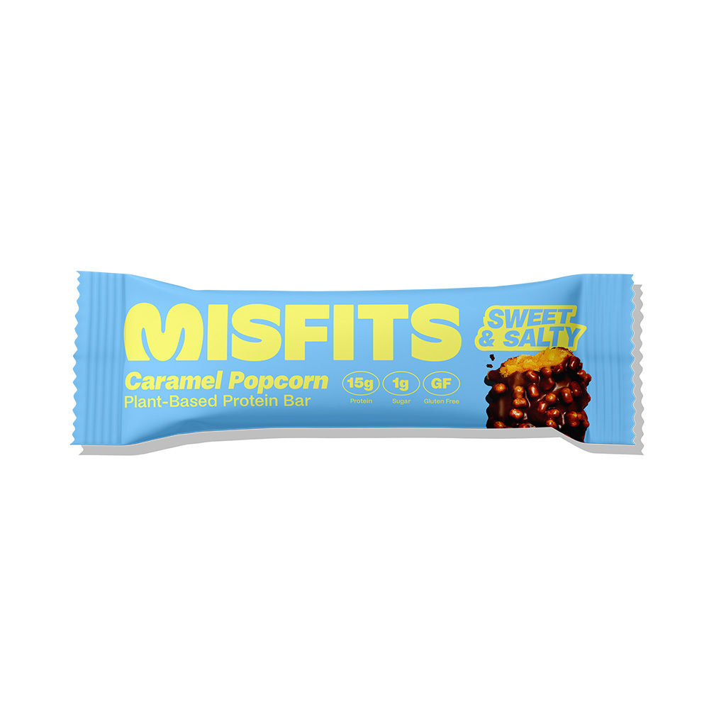Misfits Caramel Popcorn Bar