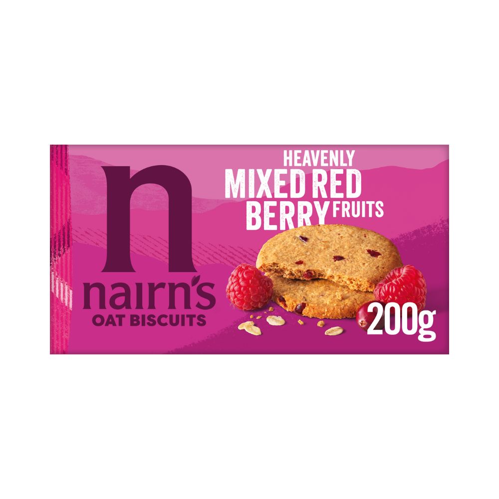 Mixed Berries Oat Biscuit