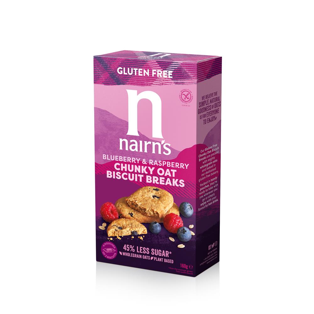 Blueberry & Raspberry Biscuit