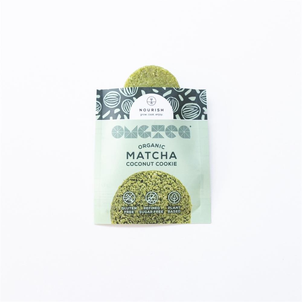 Organic Matcha Coconut Cookie