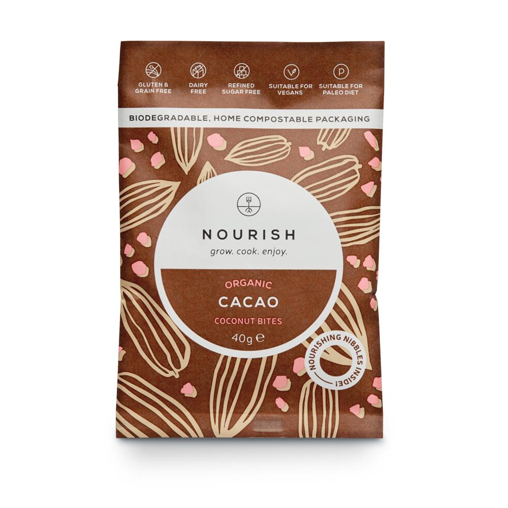 Nourish Cacao Coconut Bites