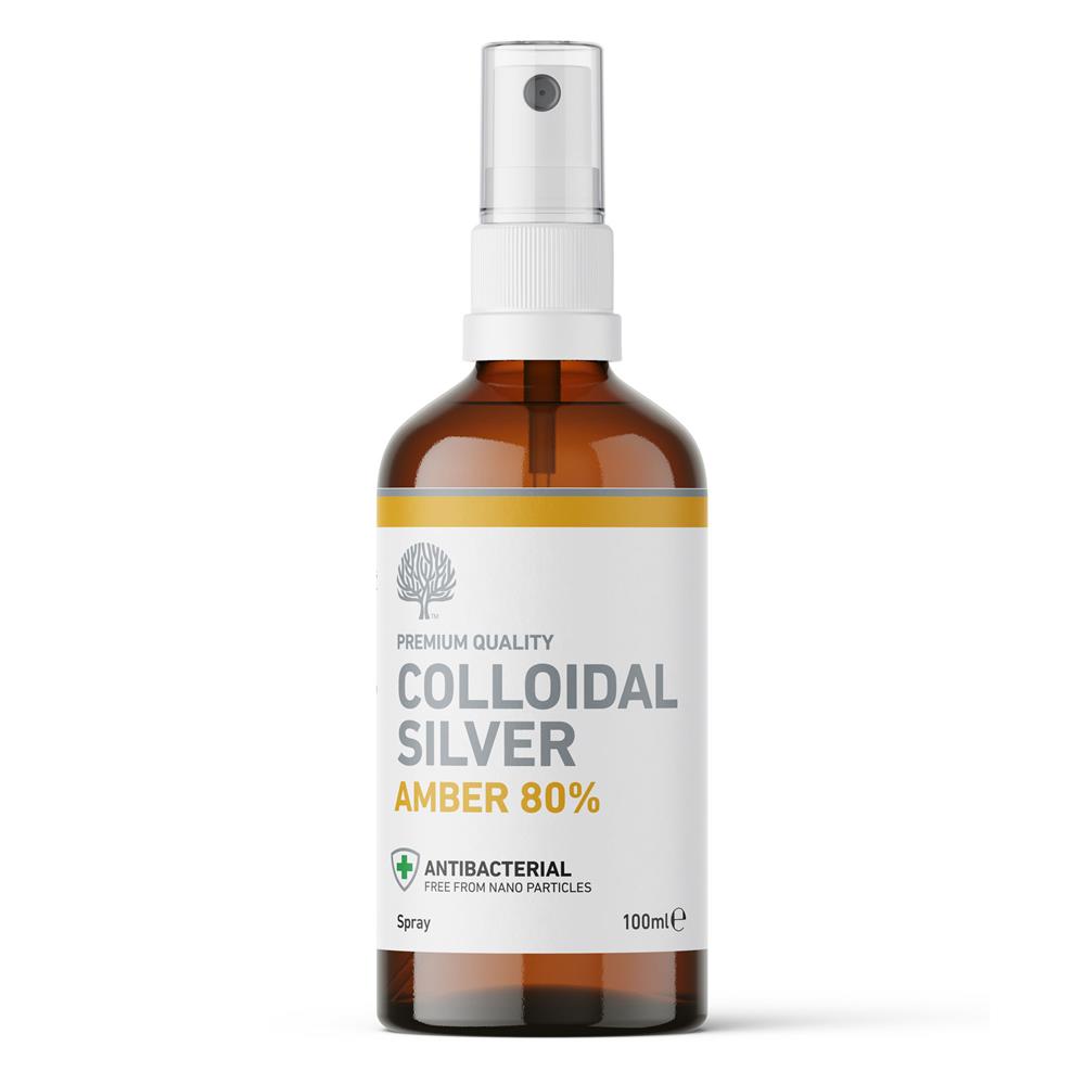Amber Collidal Silver Spray