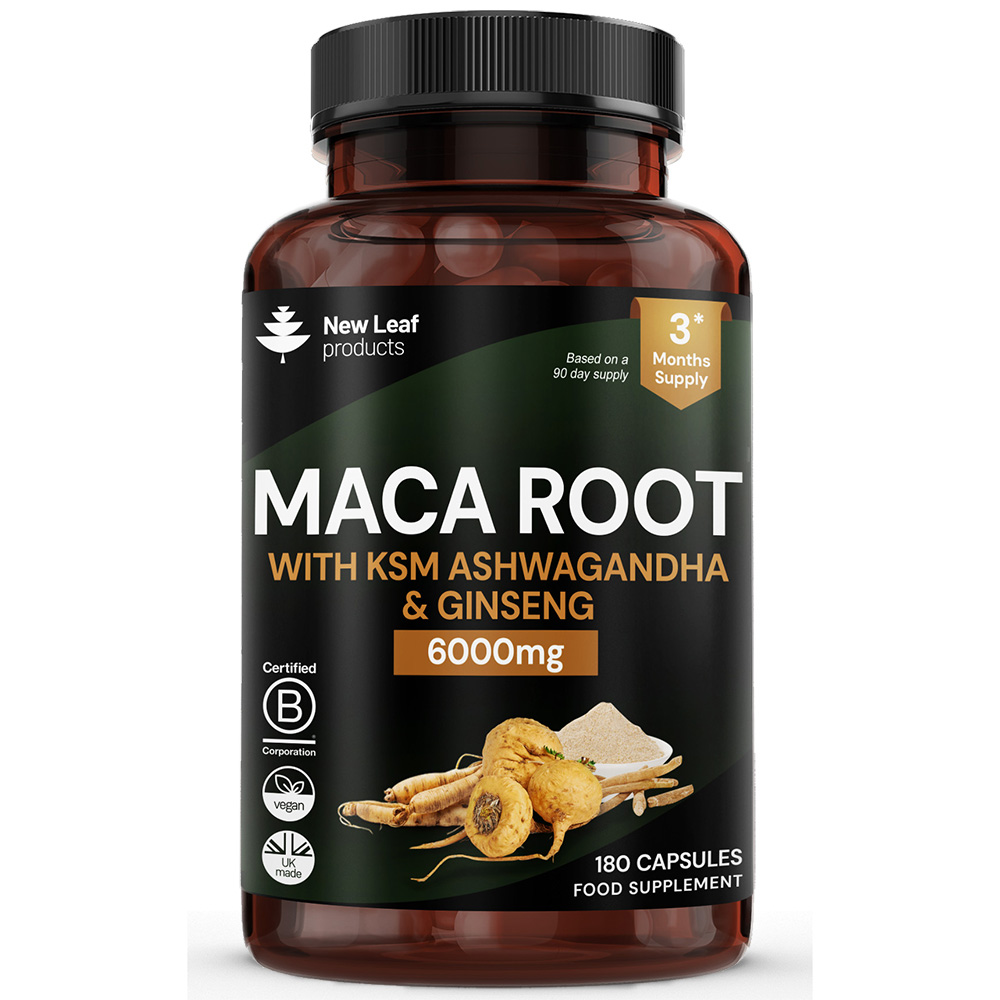 Maca Root & Ginseng Caps