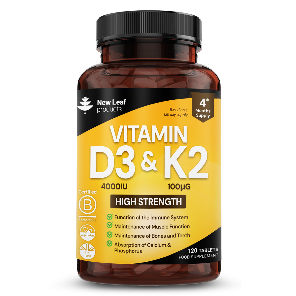 Vitamin D3 & K2 Tablets