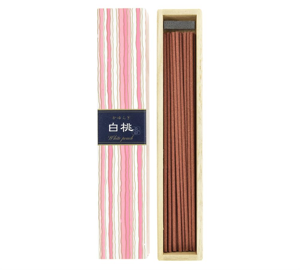 Kayuragi Incense White Peach