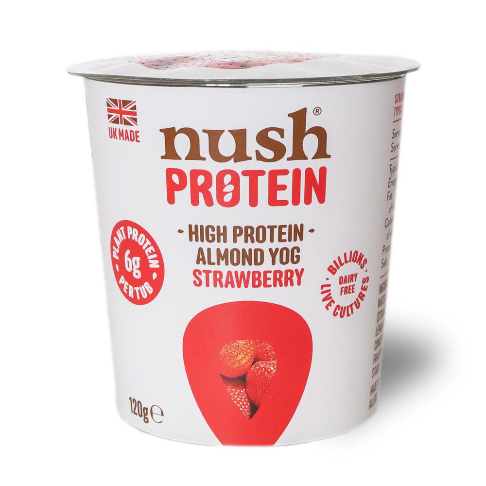 Protein Strawberry Almond Yog