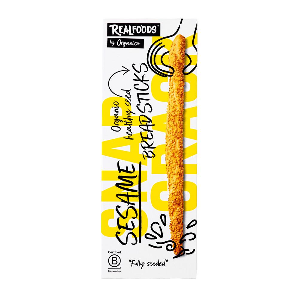 Org Sesame Breadsticks