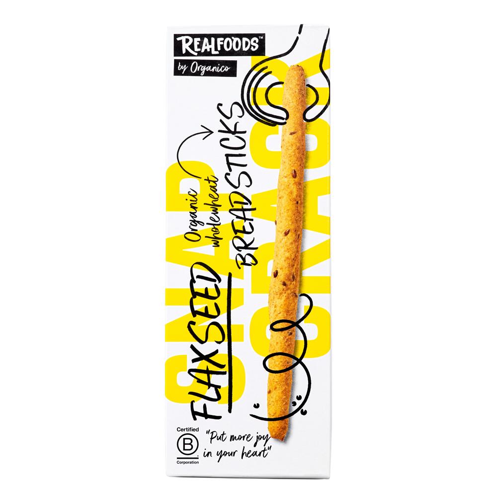 Org Flaxseed Breadsticks