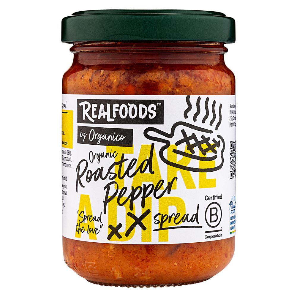 Org Roasted Red Pepper Spread