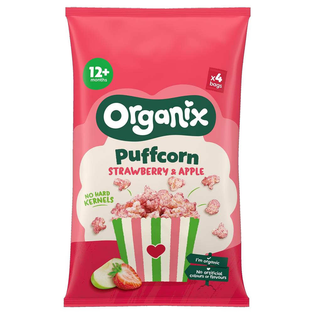 Puffcorn Strawberry & Apple