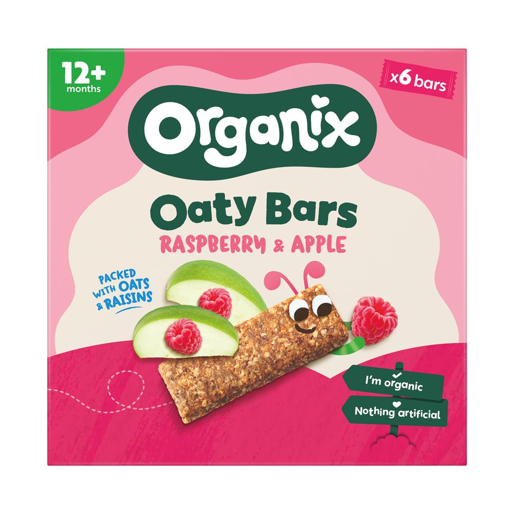 Raspberry & Apple Oaty Bars