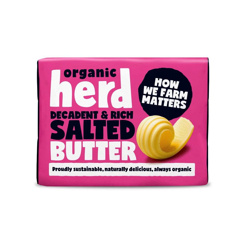 Organic Herd Salted Butter