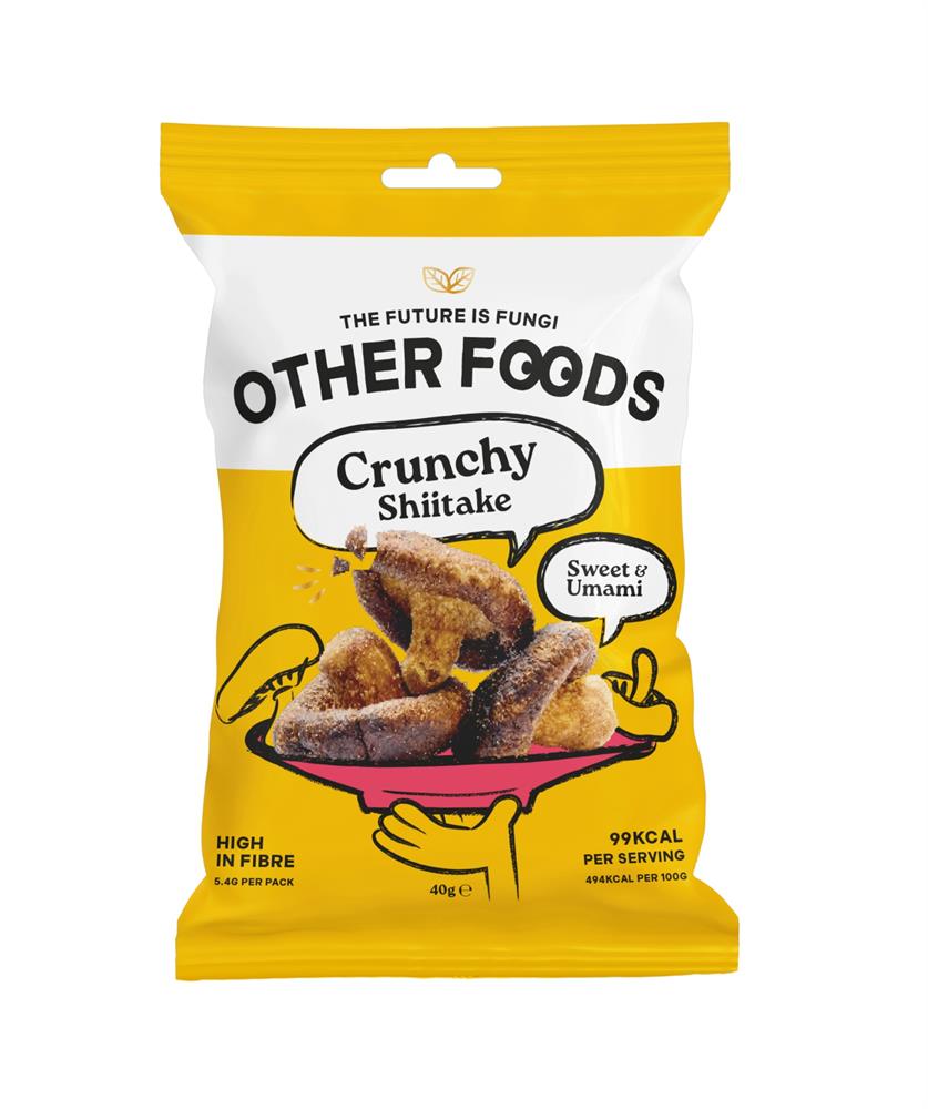 Crunchy Shiitake Mushrooms