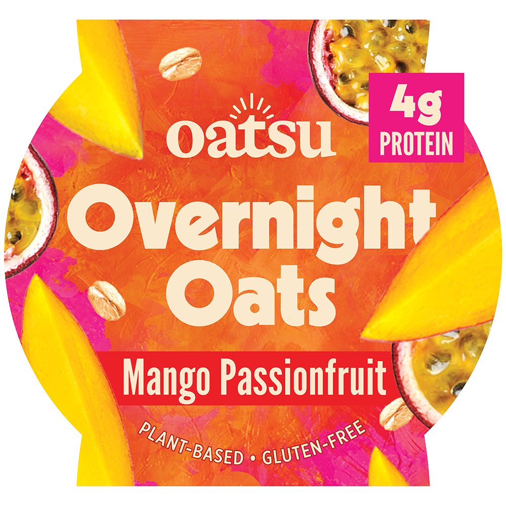 Mango Passionf Overnight Oats