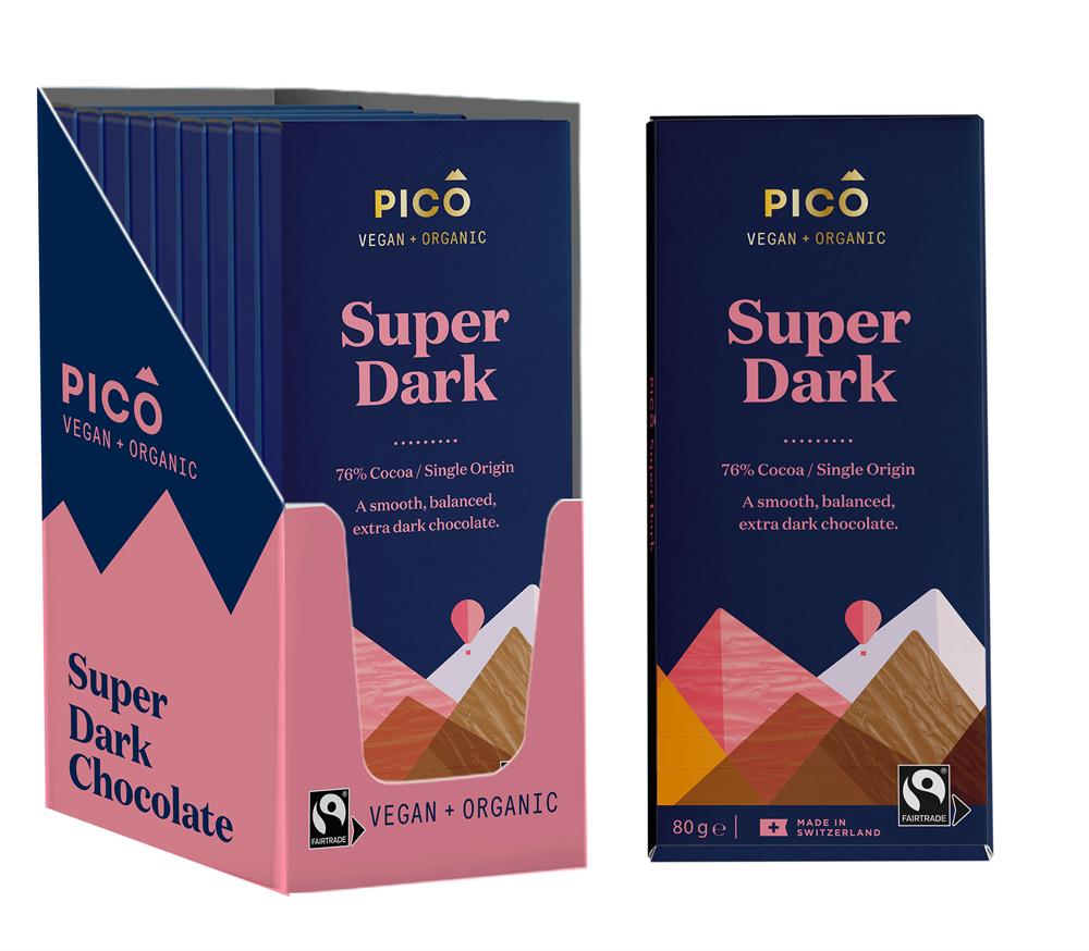 Organic Super Dark Bar