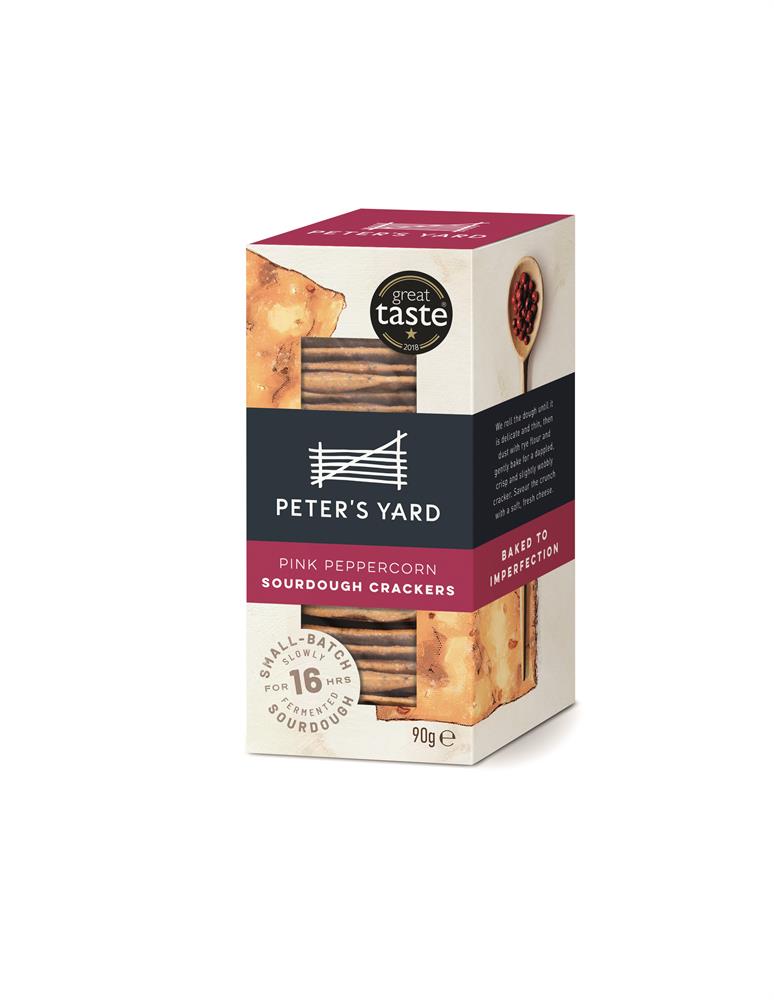 Pink Peppercorn Crackers
