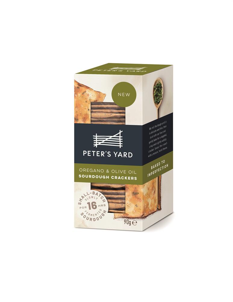 Oregano & Olive Oil Crackers