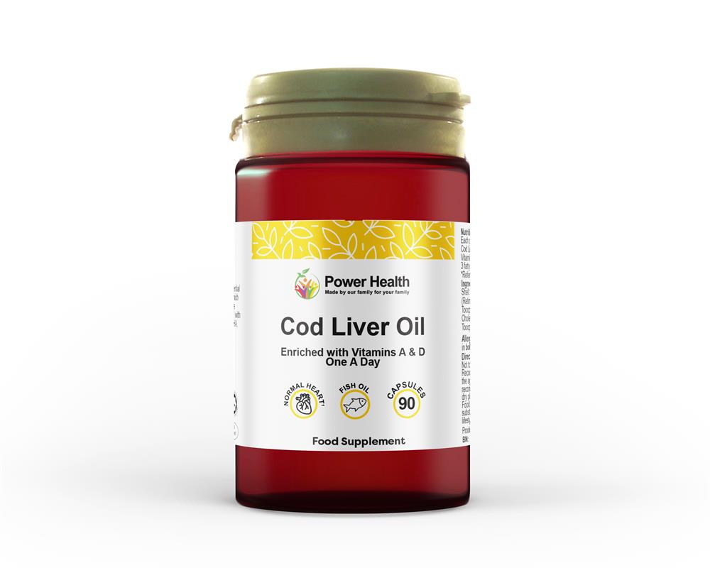 Cod Liver Oil Caps One A Day