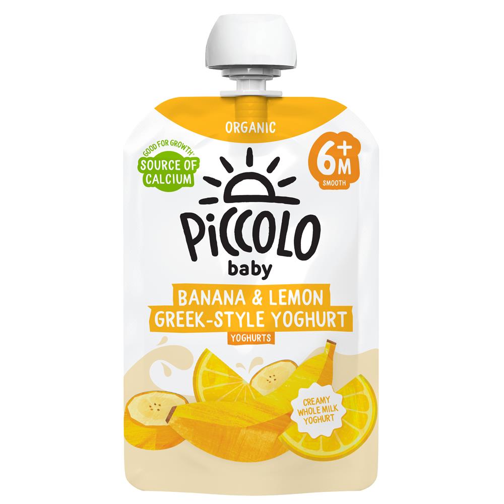 Piccolo Banana & Lemon Yoghurt