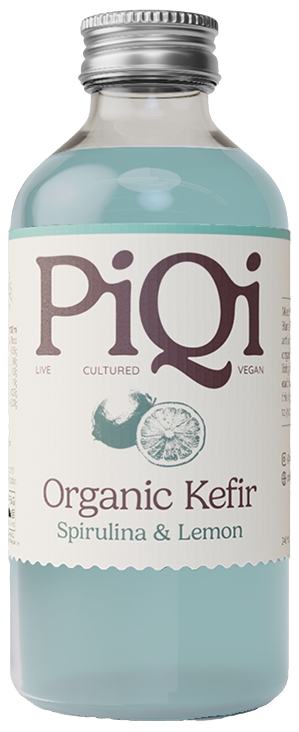 Blue Spirulina Lemon Kefir