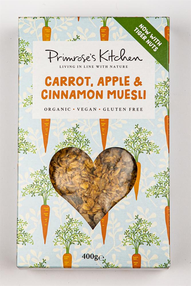 Carrot Apple Cinnamon Muesli