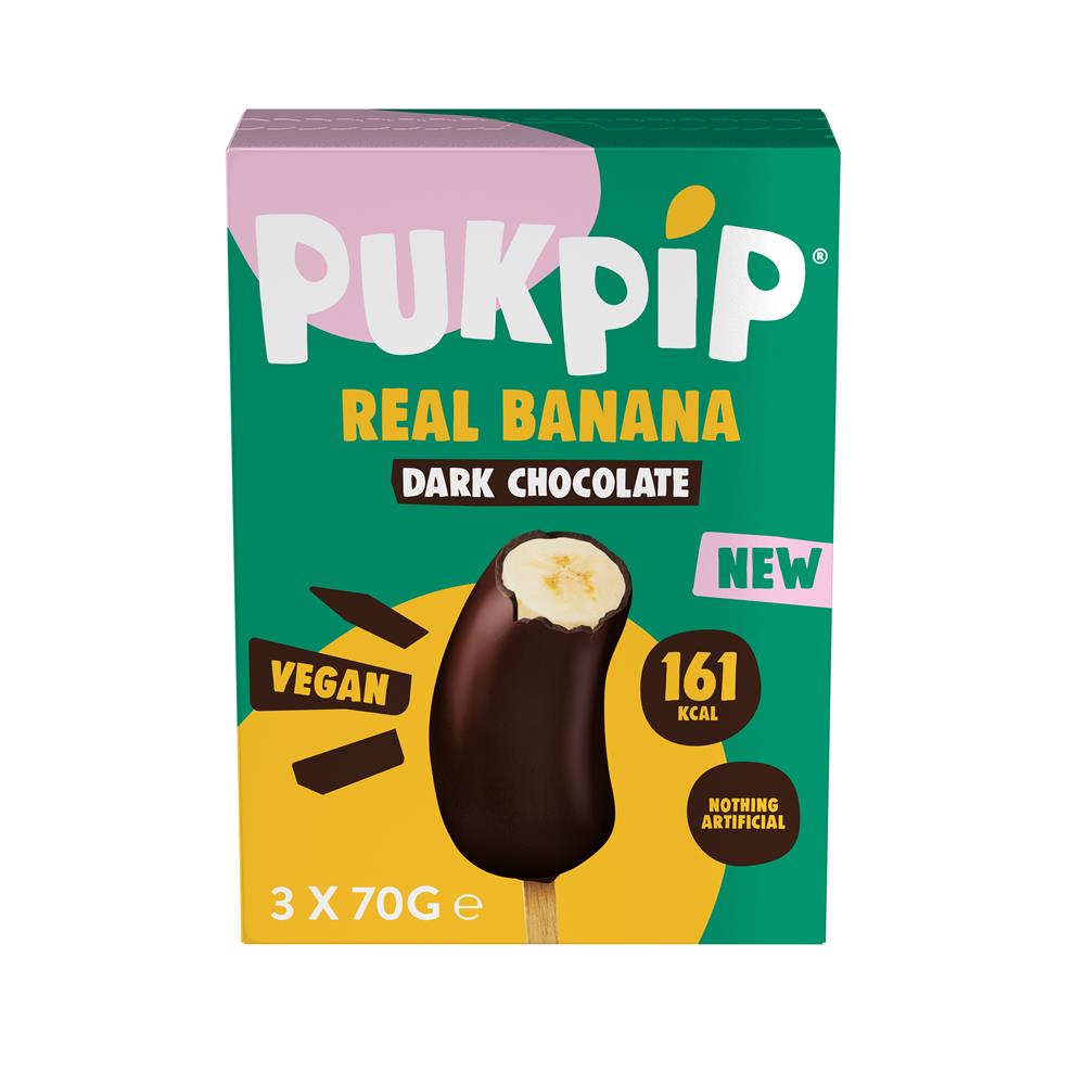 Pukpip Dark Choc Dipped Banana