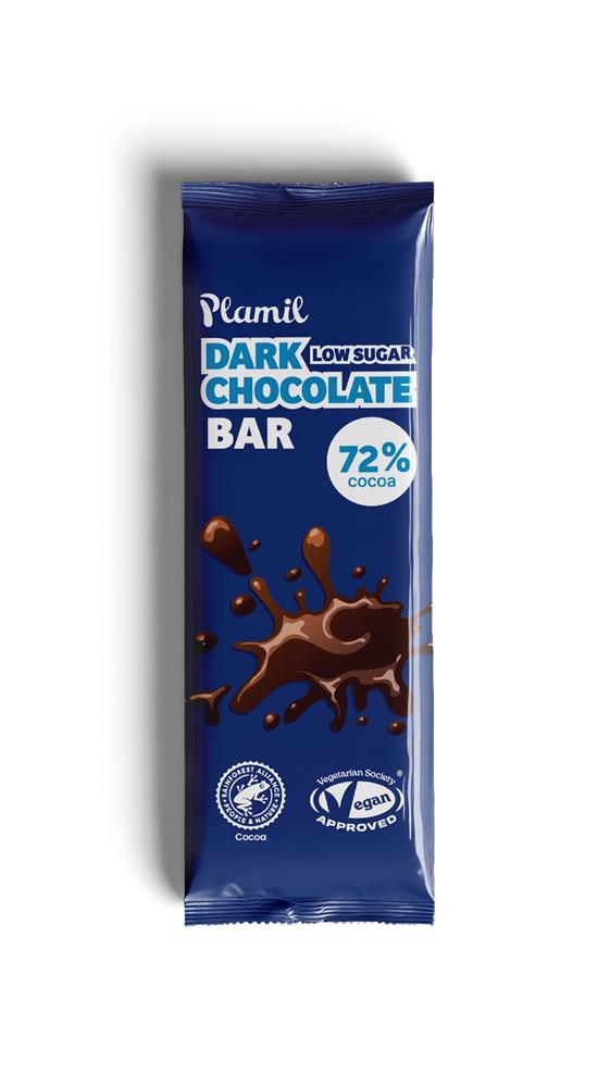 Dark Low Sugar 72% Choc 40g