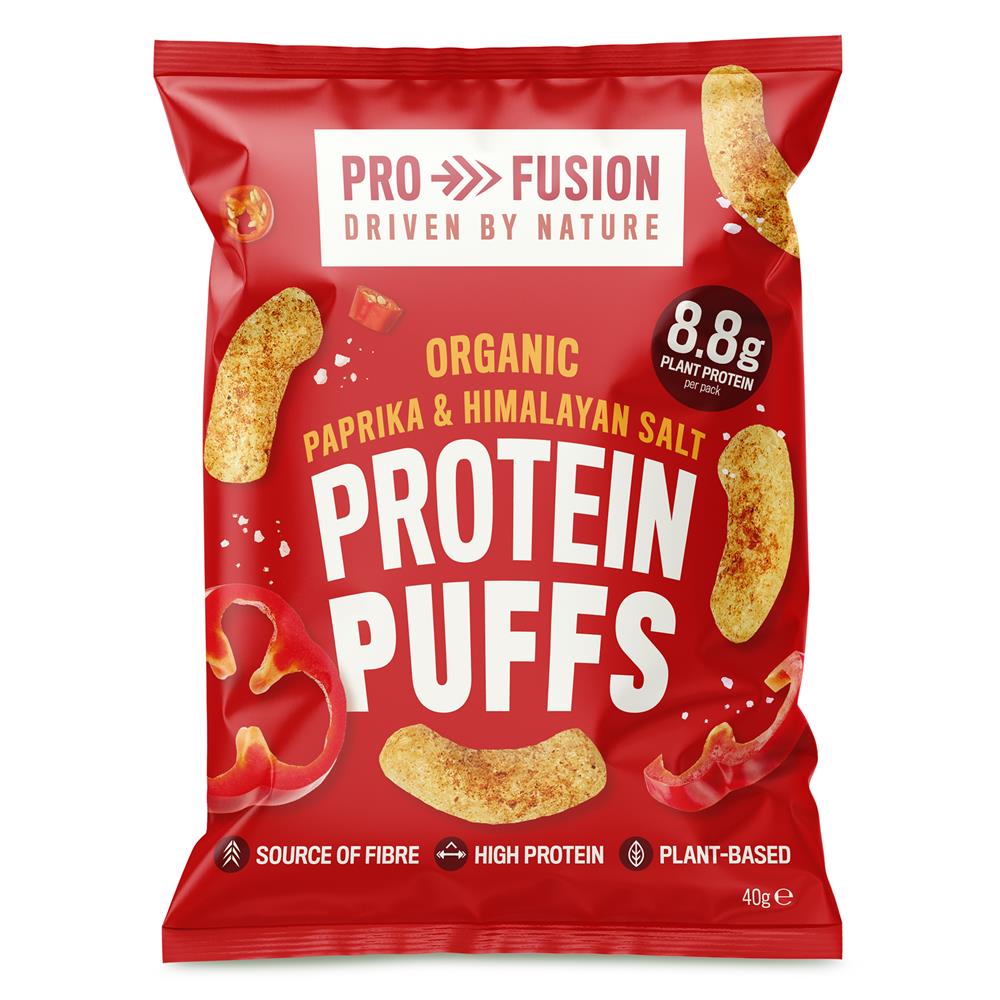 Org Protein Puffs Paprika Salt