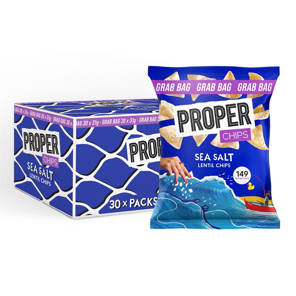 Sea Salt Lentil Chips