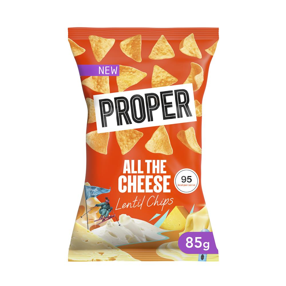 All the Cheese Lentil Chips