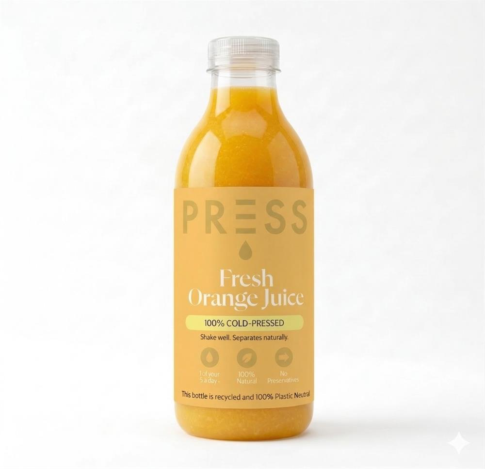Cold-Pressed Orange Juice