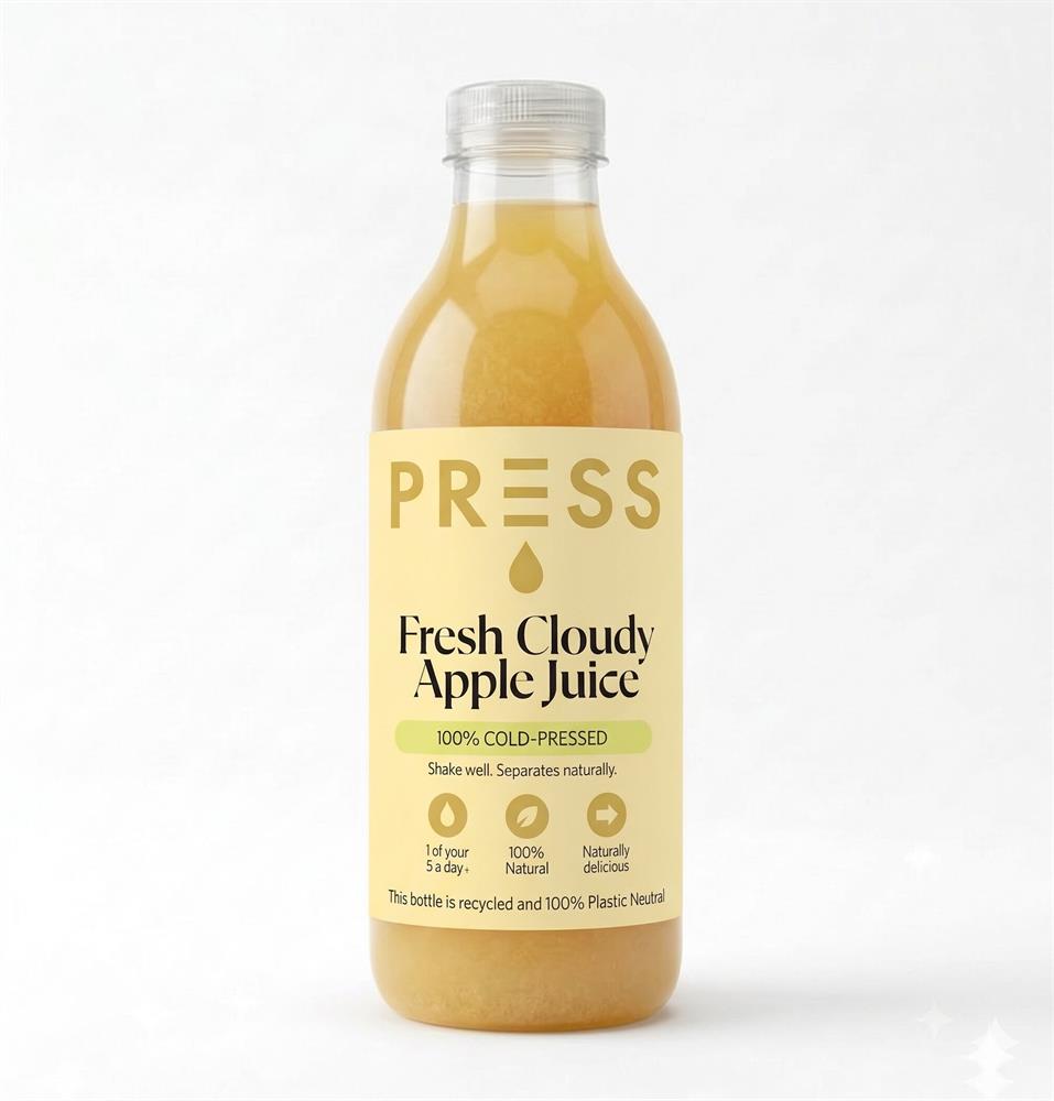Cold-Pressed Apple Juice