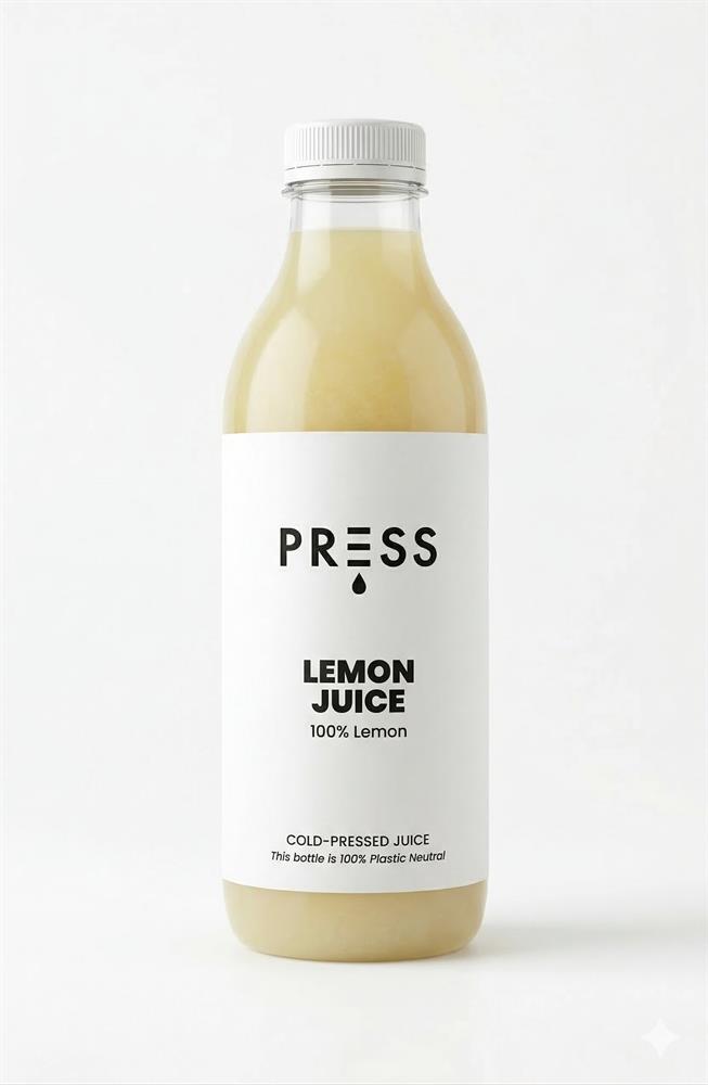 Cold-Pressed Lemon Juice