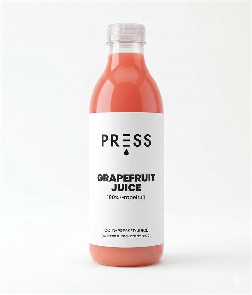 Cold-Pressed Grapefruit Juice
