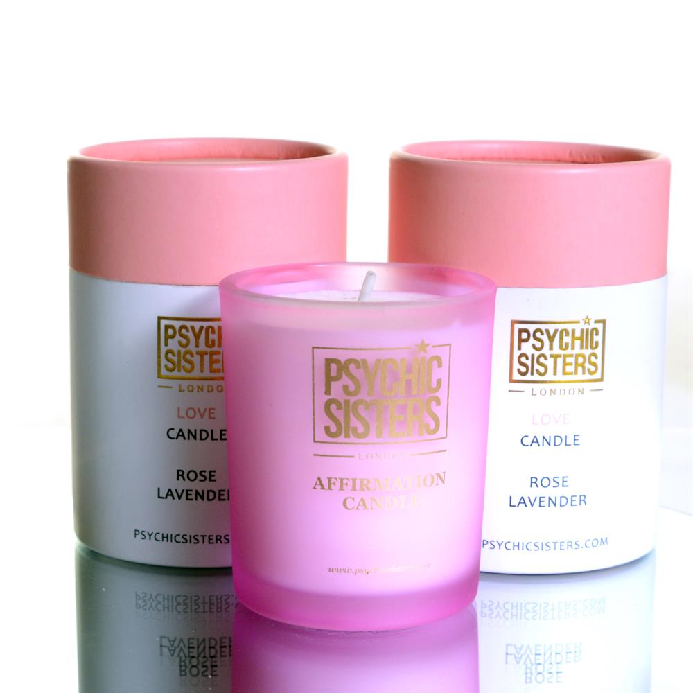 Gemstone Rose Quartz Candle