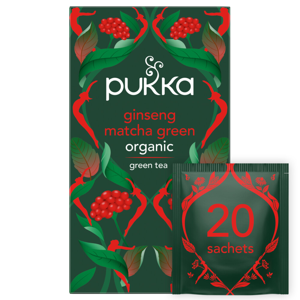 Organic Ginseng Matcha Green