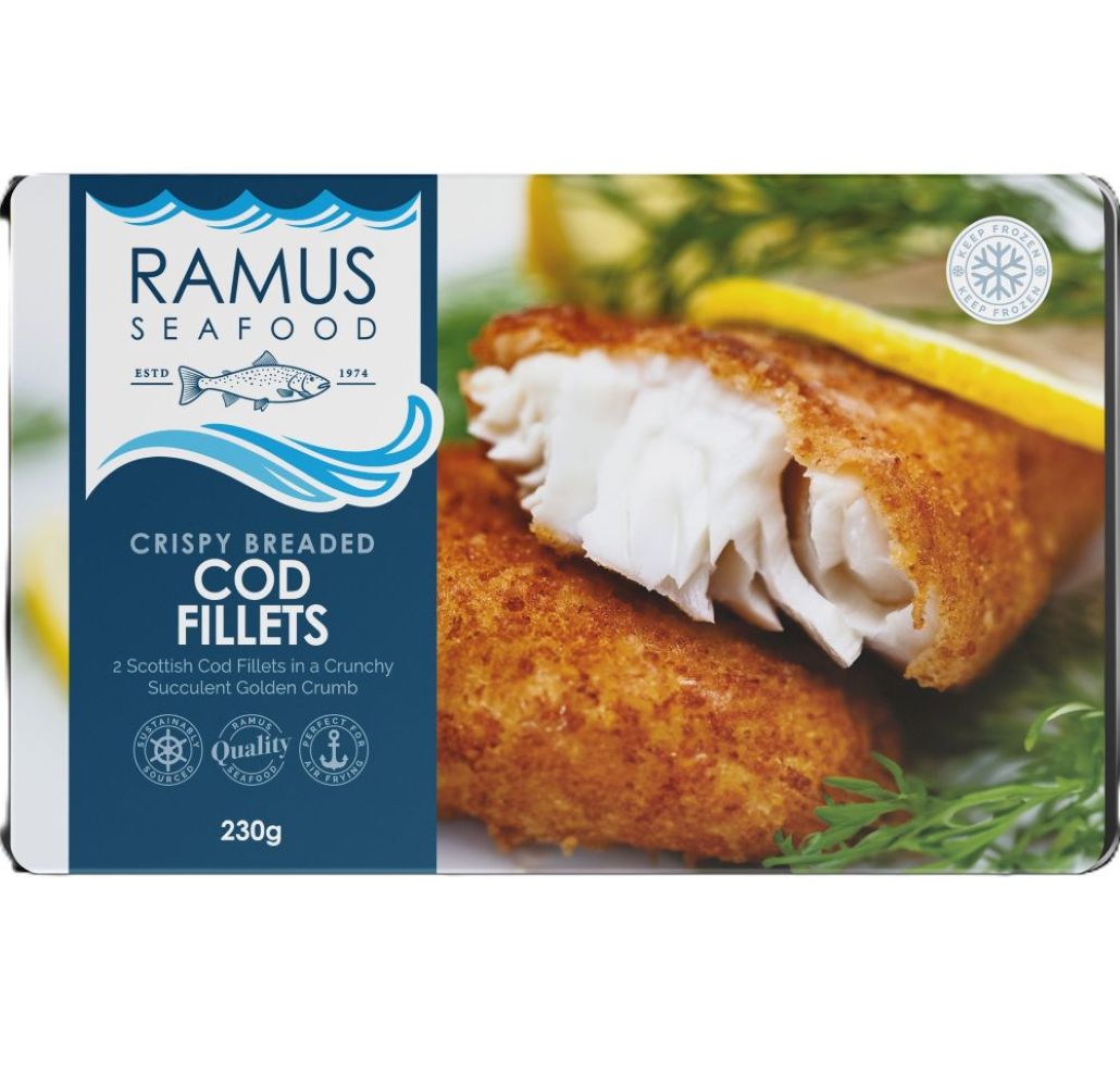 Breaded Crunchy Cod Fillets