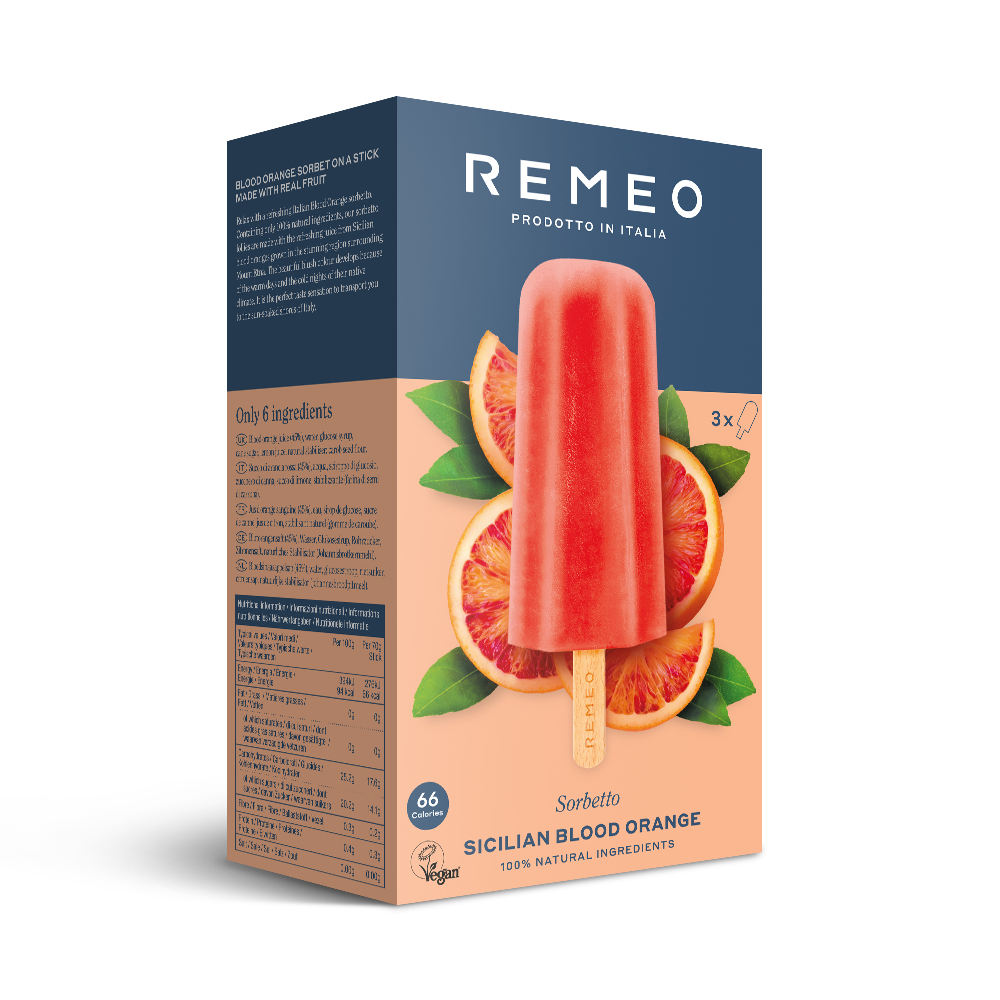 Remeo Blood Orange Sorbet M/Pk