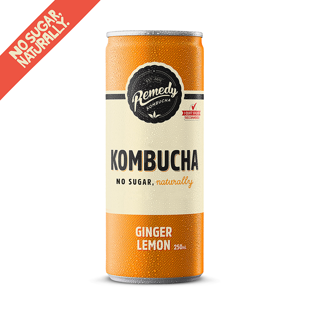 Kombucha Ginger Lemon