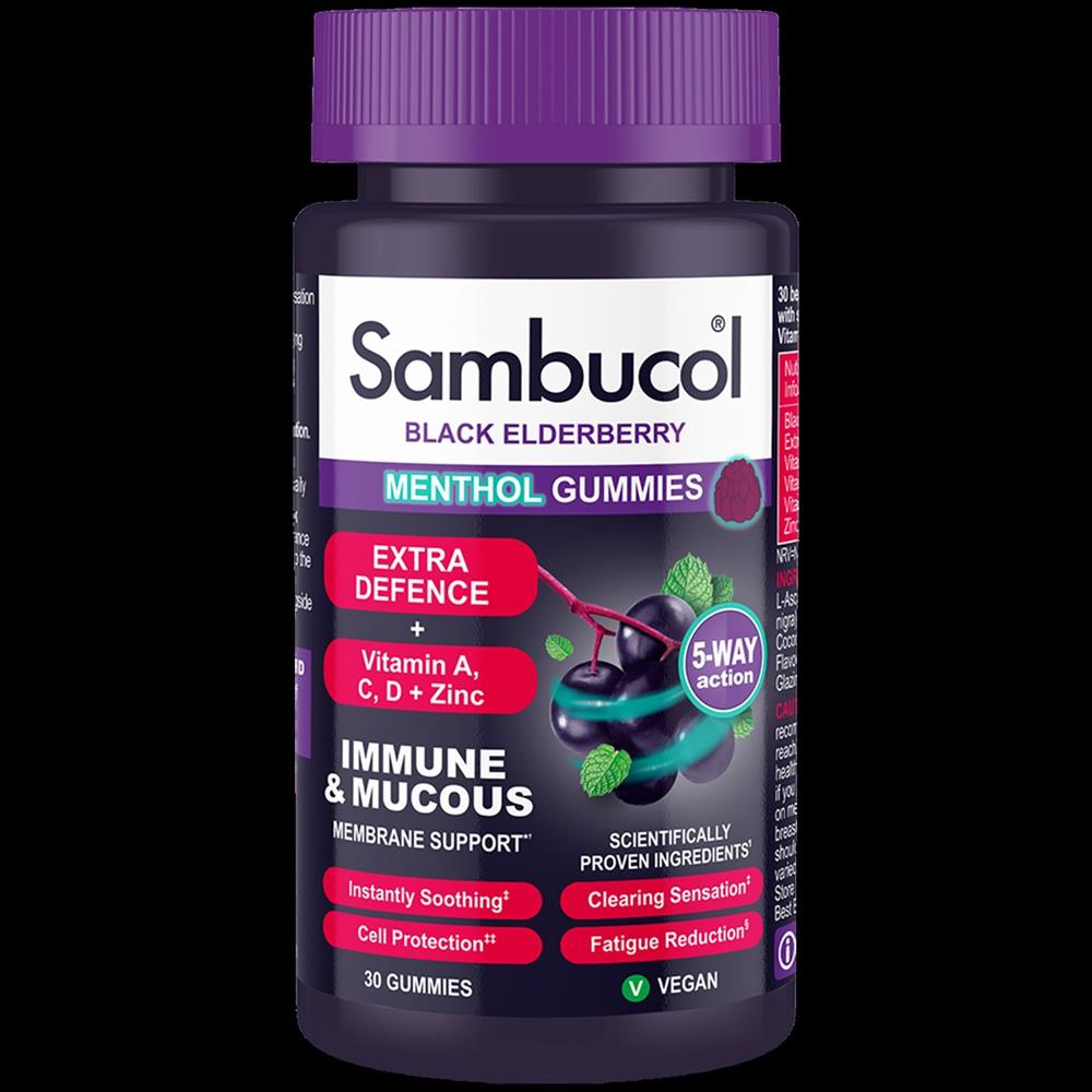Sambucol Menthol Gummies