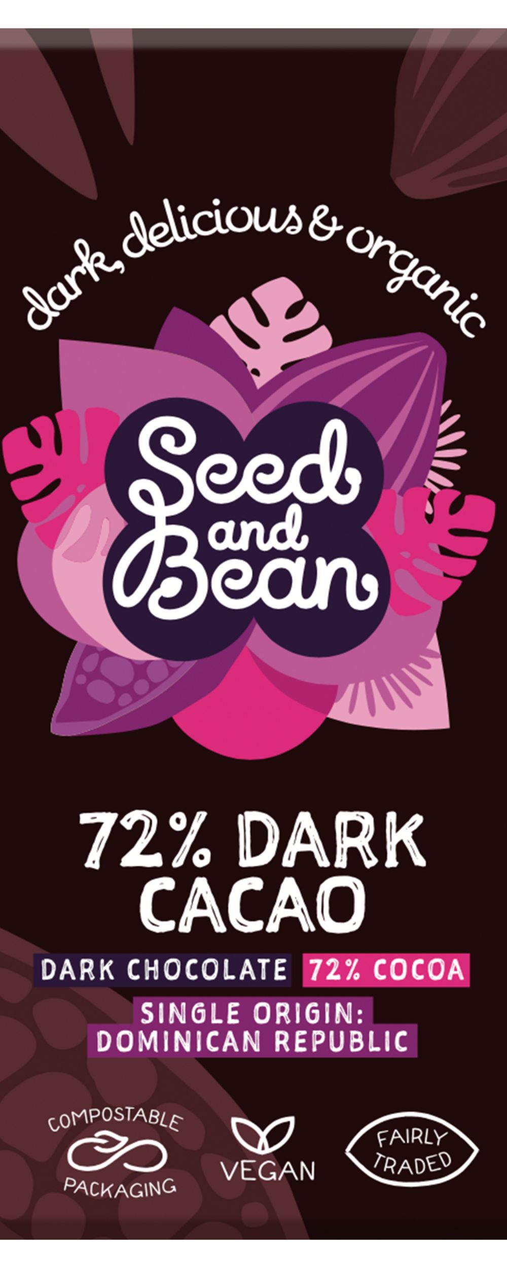 72% Dark Cacao Dark Chocolate