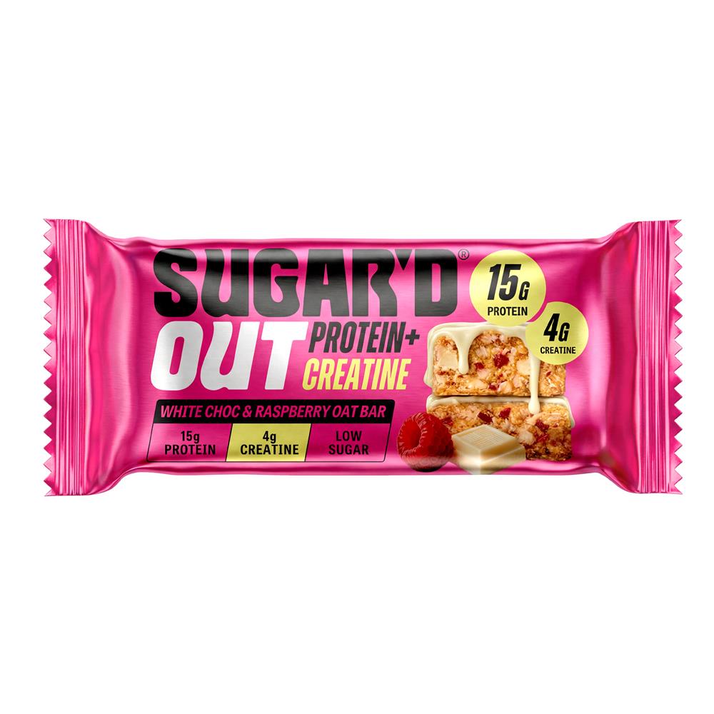 White Choc & Raspberry Bar