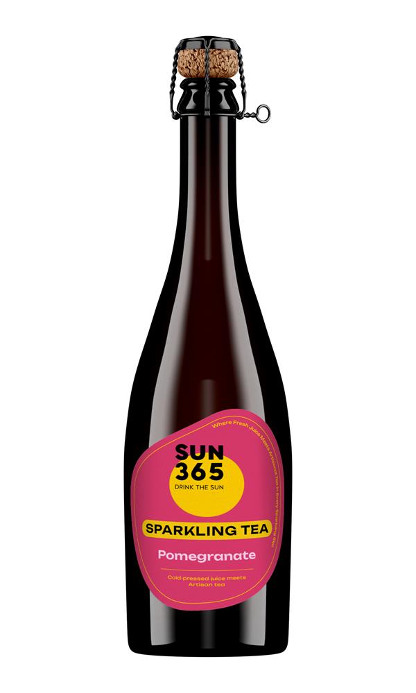 Sparkling Tea Pomegranate