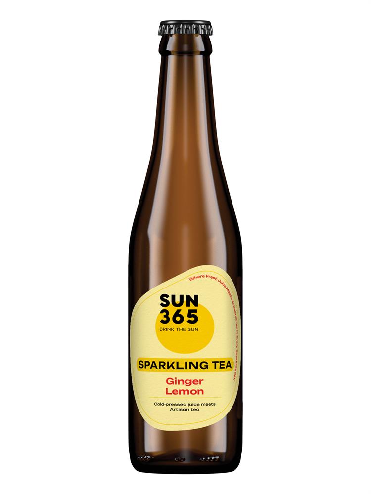 Sparkling Tea Ginger & Lemon
