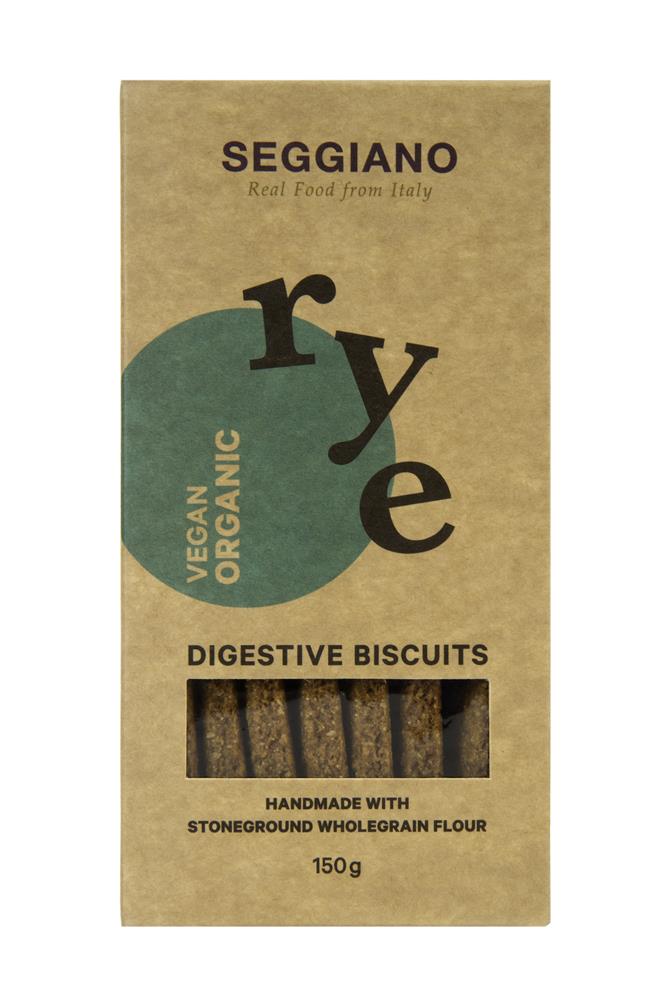 Org Rye Digestive Biscuits