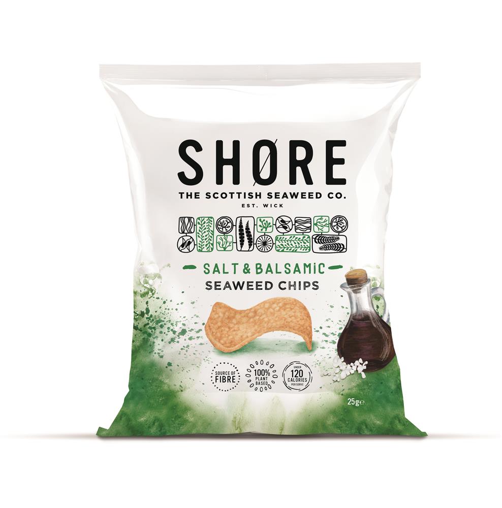 Salt & Balsamic Seaweed Chips