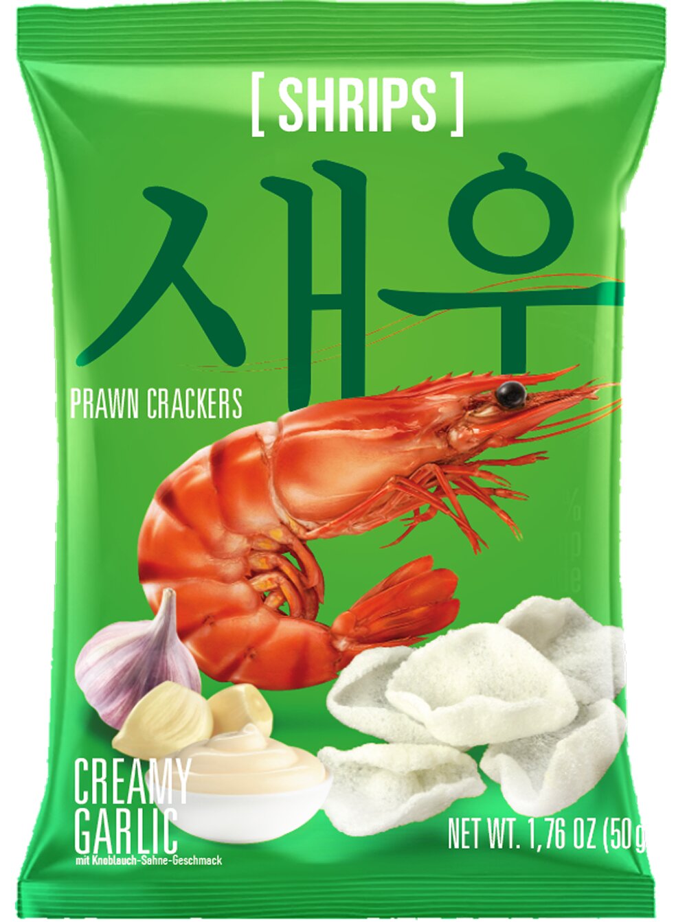 Prawn Crackers Garlic butter