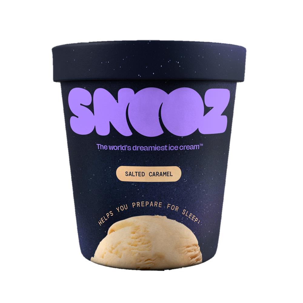 Snooz Salted Caramel Ice Cream