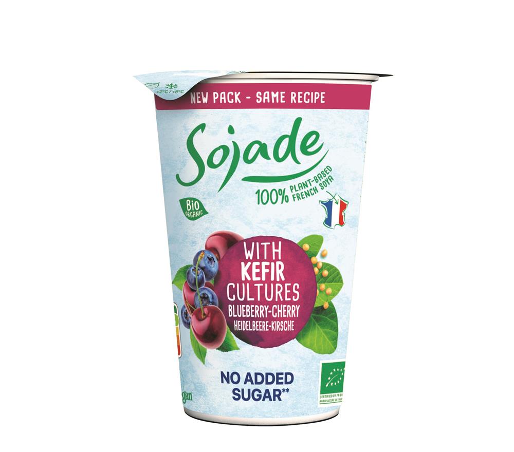 Org Blueberry&Cherry Soy Kefir